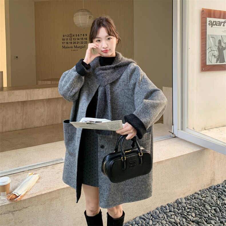 现货2025羊毛大衣70羊毛210-3297-P295-K428羊毛,女装双面呢大衣,浙宝210（原浙宝191）