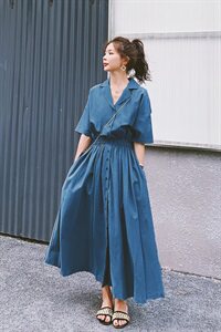大货已出 夏季新款连衣裙（原8605）225-1936（）图片
