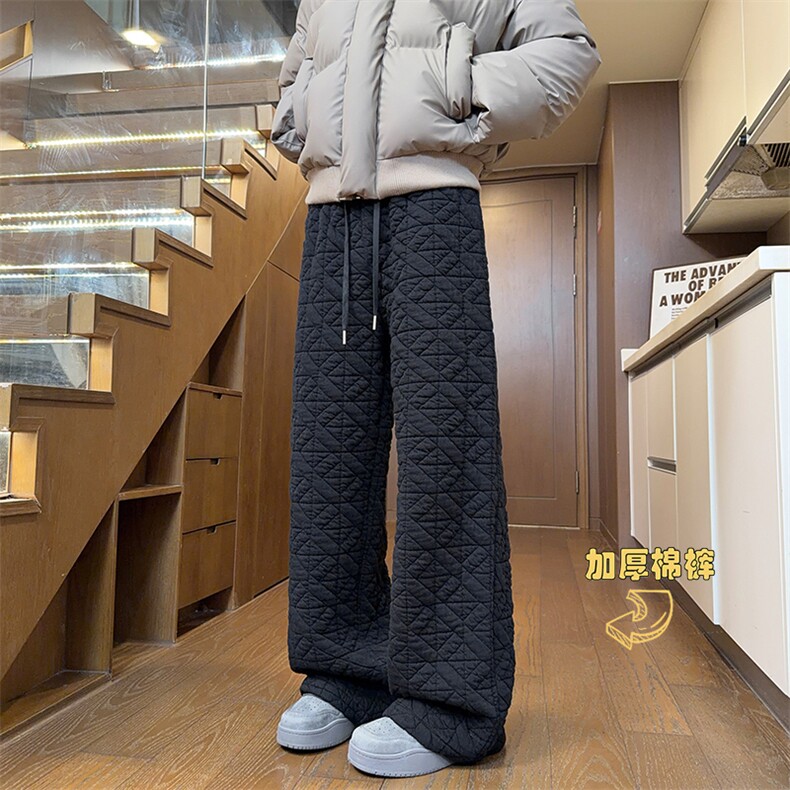 2025冬季新款内景华棉绗棉加厚棉裤M-5XLHK251002-特P50，男装棉裤，电商A022