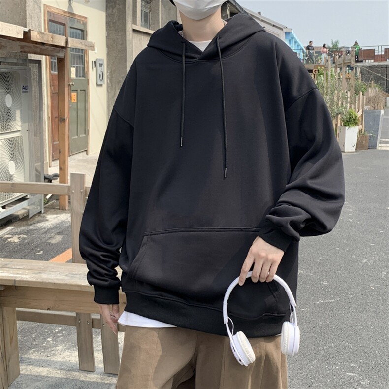 2023春秋季韩版宽松百搭休闲卫衣潮流ins连帽套头上衣W6034-P25,男装卫衣,星座512-2