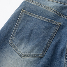 得物高品质！高街弹力微喇牛仔裤男A080-7608-P55控78，男装牛仔裤，电商A080