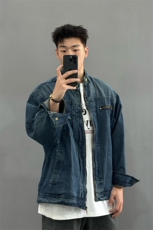 B221美式高街暗黑小众重工艺加厚牛仔外套SY2433-P95控129，男装工装外套，电商B221