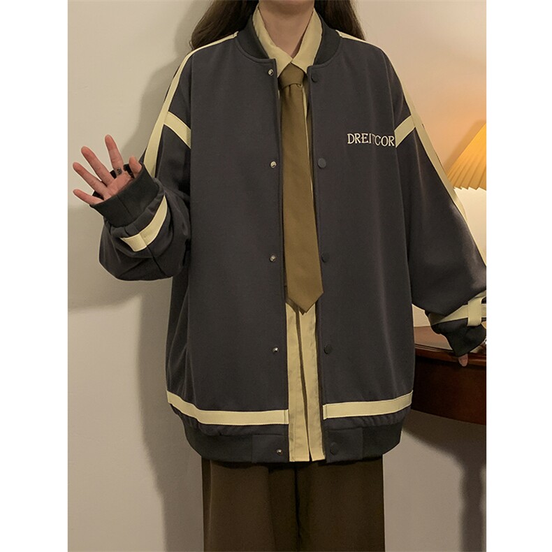 春季棒球服男女新款夹克休闲外套XZ102B-1-JK2609P85,男装夹克,星座102B-1