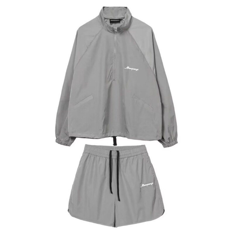 美式户外防晒衣男夏季潮牌宽松冰丝速干防山系嗮服休闲冲锋衣套装,男装防晒衣,星座1210-1