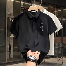流行时尚polo衫男短袖潮牌翻领t恤夏季新款男痞帅半袖T73-P35，男装T恤，星座208-5