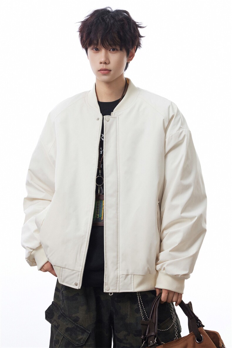 支持二开冬装加棉加厚夹克外套棉衣男女立领棒球服棉服M815-P65,男装夹克,电商A441