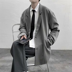 西服男春季宽松薄款潮流百搭衣服A06P45,男装西服,星座1116-2