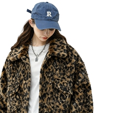 【现货】秋新小香风高级感复古格子豹纹夹克呢外套705-W8863-P80，男装夹克，星座705-1