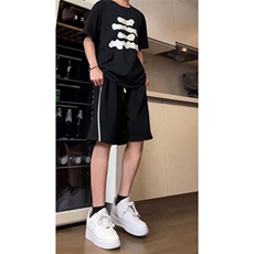 夏季美式高街hiphop运动五分裤短裤货号DK2415P35《抖音品质》，男装牛仔裤，电商A063
