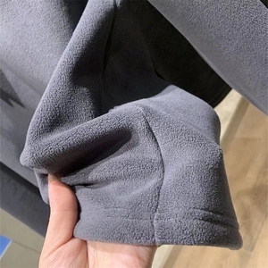 W10710-P18 特批 德绒半拉链长袖T简约保暖舒适透气亲肤图片