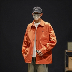 春季现货衬衫领夹克男DSA157B-CS05-特P55，男装夹克，电商A157B