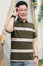 2023新款男士短袖t恤夏季翻领半袖衫商务休闲带领POLO衫上衣服，男装T恤，电商B212（原钱塘6029）
