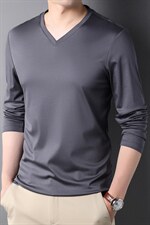 秋冬装中年男士长袖T恤纯棉爸爸装中年休闲上衣打底衫HPNT756-P75,男装T恤,电商B212（原钱塘6029）