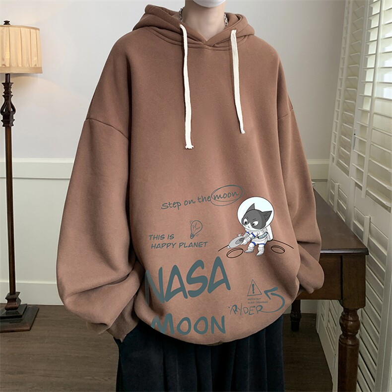 连帽卫衣男大码运动服帽衫外套WY2187-P35加绒款-P40,男装卫衣,电商A040