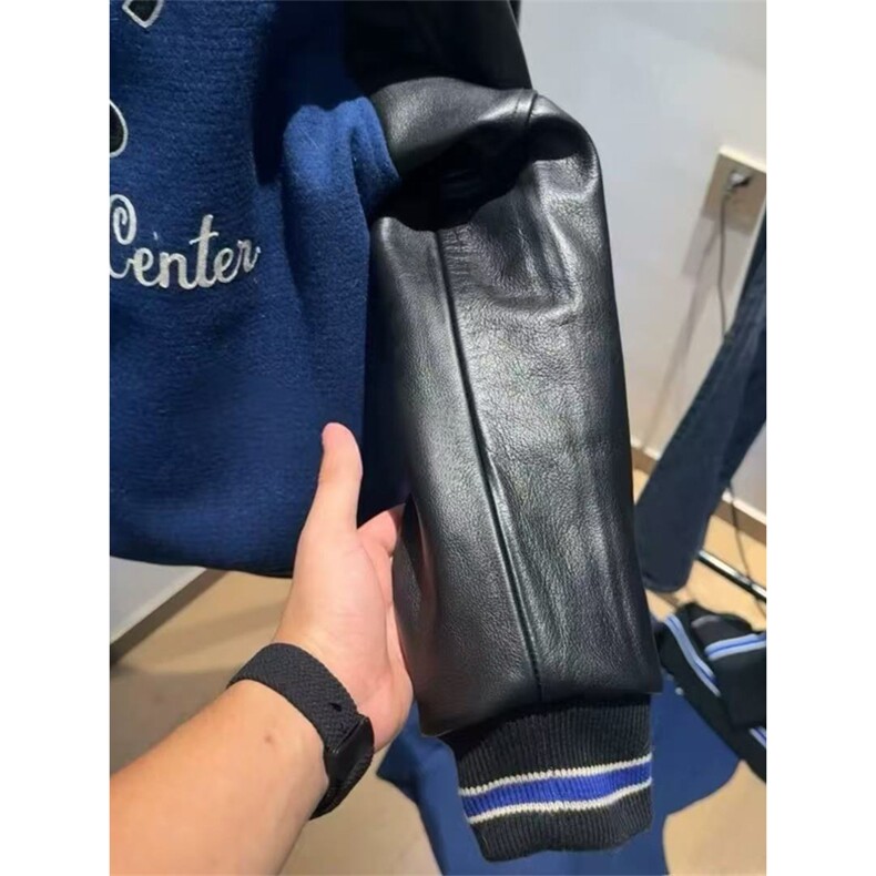网图有货美式街头忧郁蓝调vibe棒球服外套夹克男女A879-P85,男装夹克,星座1505