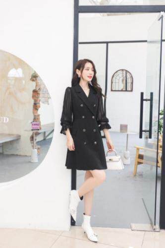 春装新款连衣裙，女装连衣裙，有声有色