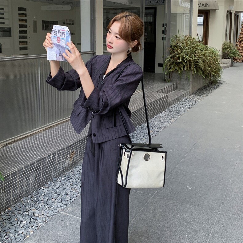 新款2026秋季新款韩系套装7805-P195-K298,女装套装/套裙,2C057