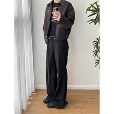 现货得物二开百搭简约经典高级休闲百搭潮夹克外套男JK1296-P78，男装夹克，星座1103-3