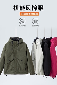 棉衣男士冬季加厚保暖棉服外套男宽松连帽棉袄图片