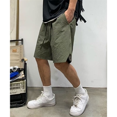 C317-D023-P45短裤男夏季2025新款男装休闲裤五分裤子，男装牛仔裤，电商C317