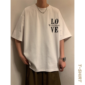 港风暖光短袖男t恤夏季休闲百搭刺绣圆领T恤男上衣TC3131-P25控45图片