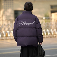 已注册港风直播抖音高品质宽松男羽绒棉面包服外套棉衣M1058P80，男装棉衣，电商C408(原B339-1)