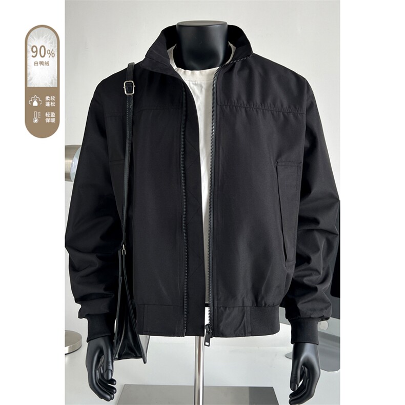 广检90%白鸭绒冬季假模羽绒服充绒量75gM-5XHY25598-特P109,男装羽绒服,电商A022