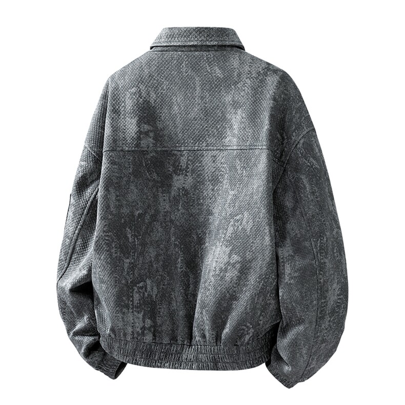 美式重磅飞行夹克秋季高品质外套男SY8821特P78控158大码4-8XL+5,男装夹克,星座610B-1