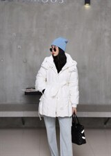 黑白两色90标羽绒，其它，谦度