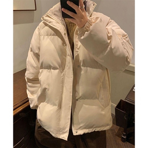 现货高品质美式高街冬季重磅三防加厚羽绒棉衣厚外套面包棉服