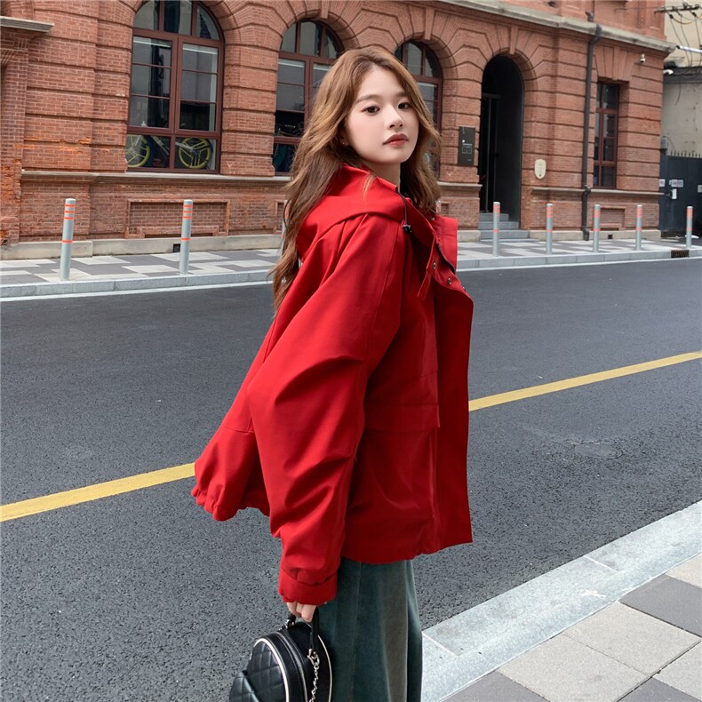 短款超声波夹棉加厚冲锋衣P195K298,女装派克服,2C210