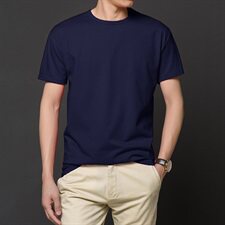 黑色收袖口短袖男款痞帅高级感小领口t恤运动健身cleanfit半截袖，男装T恤，电商B360