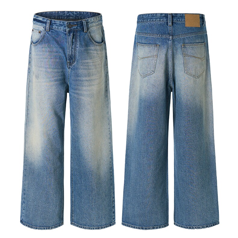 潮流宽松直筒牛仔裤潮牌高街休闲裤A161-N92-P62108元,男装牛仔裤,电商A161