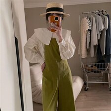 夏季新款现货，设计款背带裤，其它，单井 Single Well