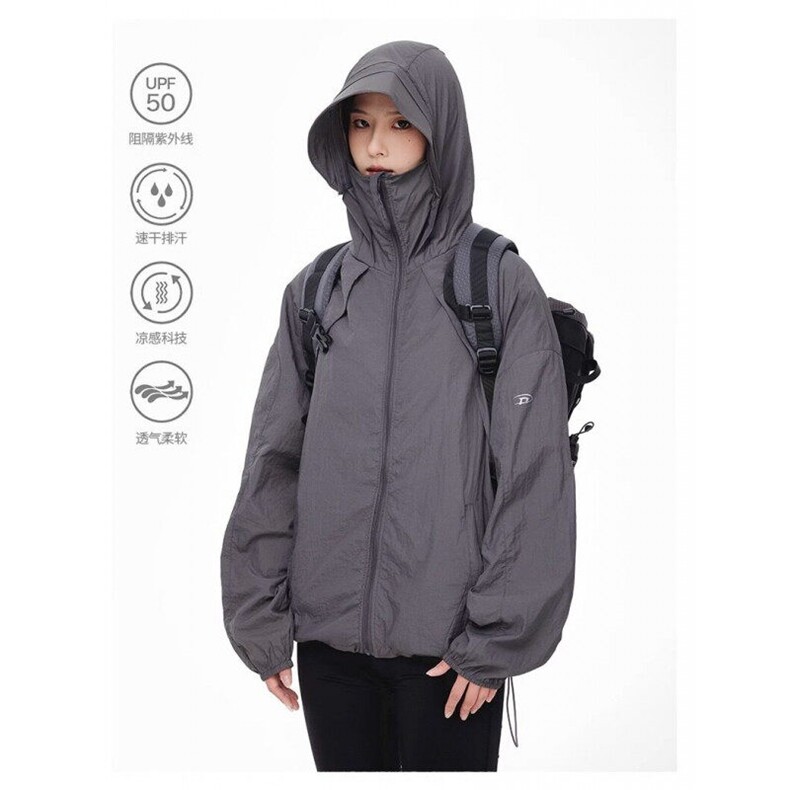 W9769-P53网图现货夏季新款连帽防晒衣速干防晒外套夹克，男装防晒衣，星座1608-2