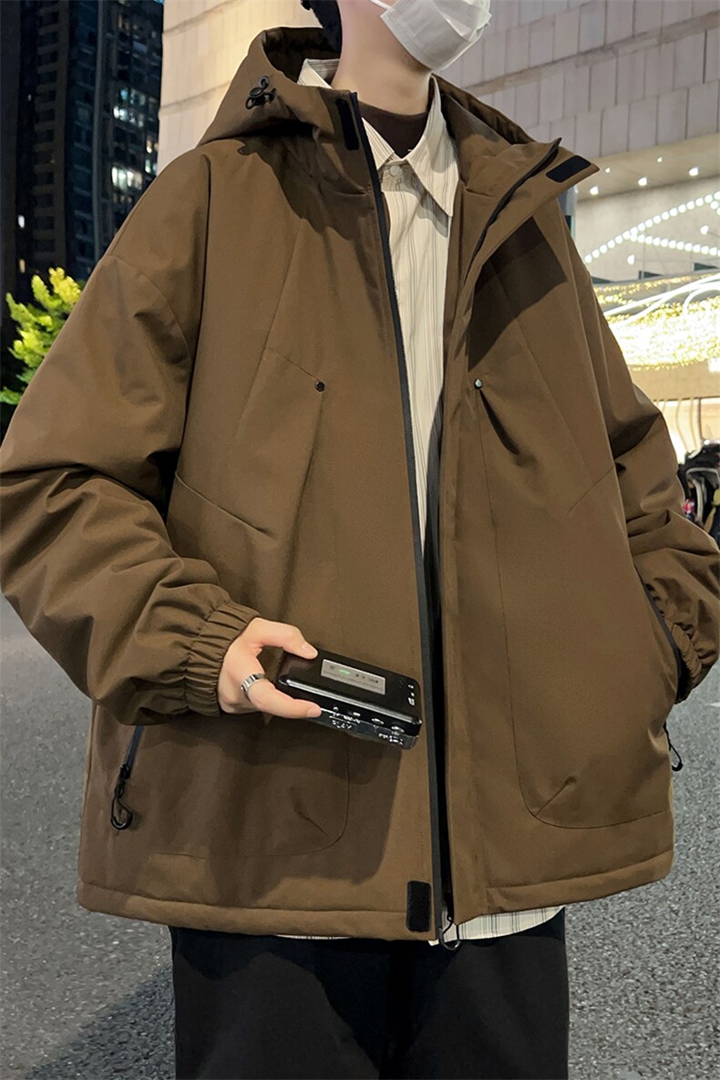 冬季大码M-8XL加厚休闲连帽棉衣男外套大码,男装棉衣,星座209