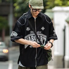 男秋季新款夹克外套短袖衬衫C323P36，男装夹克，星座1116-2