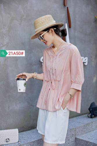 现货巨天丝料大版衫 MLXL，女装，锦绣阁