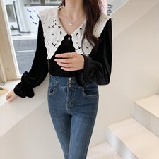 【现货】丝绒小衫，其它，NIY