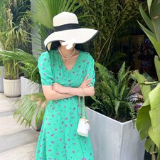 夏季新款碎花裙，其它，她她蜜制