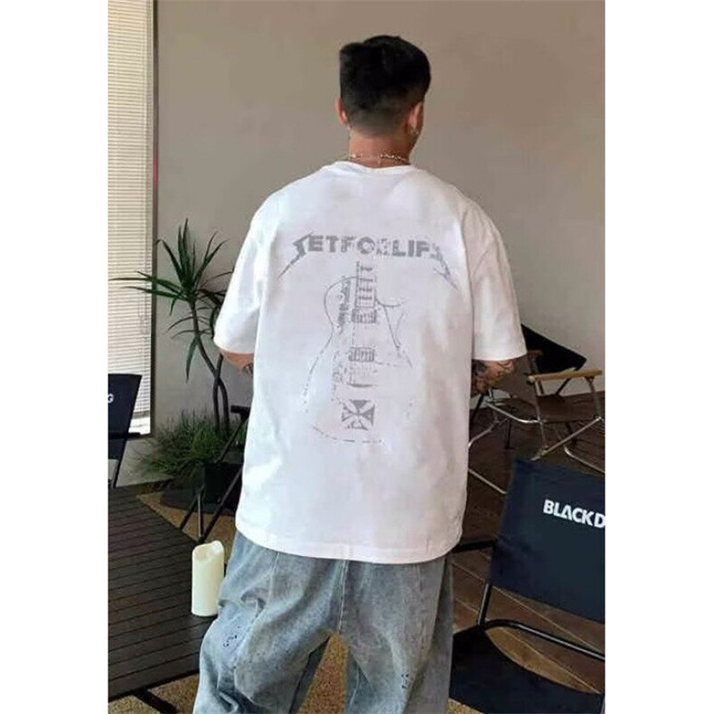 高街休闲百搭潮牌重磅纯棉短袖t恤男款夏季设计感上衣服TY421,男装T恤,星座1116A（原606A-3）
