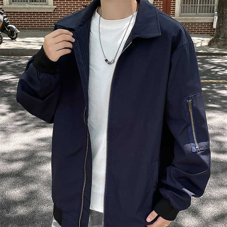 时尚夹克三防立领冲锋衣工装飞行夹克潮外套男装XZ212-QJK441-P52,男装夹克,星座212