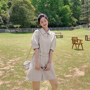 大货 工装裤女短袖夏季宽显瘦阔腿短裤连体裤潮188 34P85控138图片