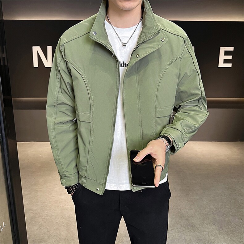 JK802-P752025秋季时尚男装青年夹克休闲百搭外套,男装夹克,星座507A（原星座306B-2）