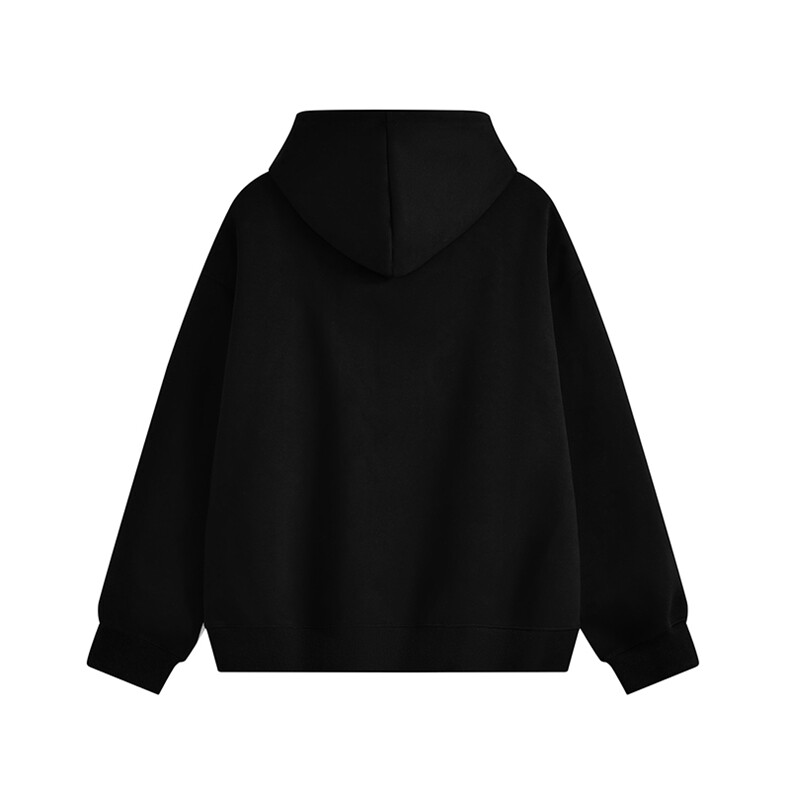 重磅boxy500克拉链连帽卫衣短宽外套男加绒奥粒绒RH5351JR-P60,女装短外套,星座610B-1