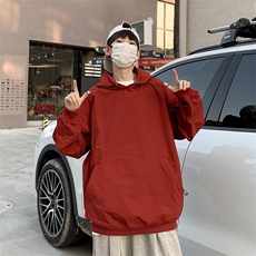 美式重磅抽绳连帽卫衣男春秋季oversize外套青少年潮牌WY110，女装短外套，星座1116A-1（原606A）