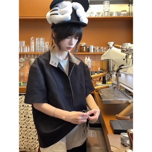 现货~自制~千鸟格短袖衬衫G9哈灵顿外套CS7799P50,千鸟格无袖格子裙子搭配图片图片