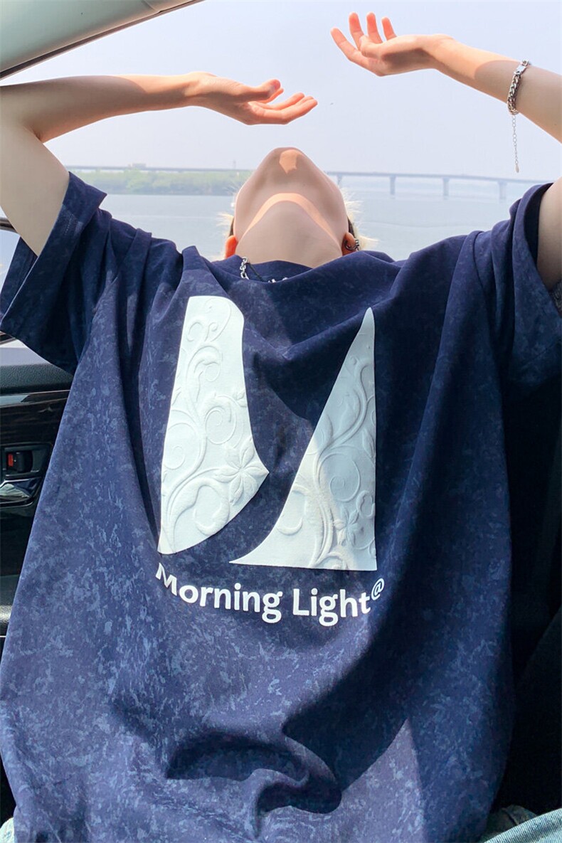 ！夏季立体发泡印花男士小碎花短袖T恤潮牌半袖T2532特P28,男装T恤,电商B220