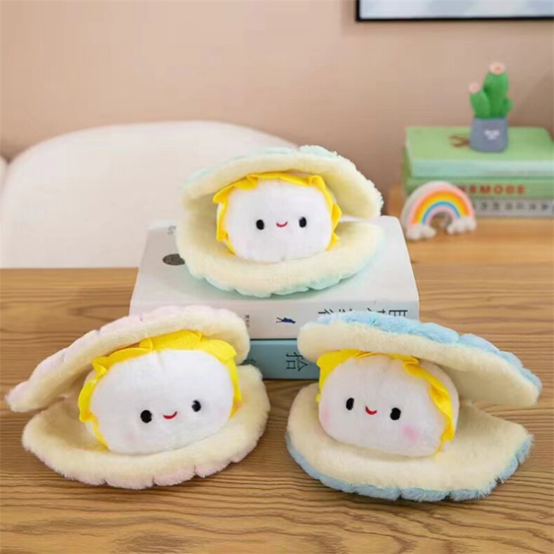贝壳，海宾毛绒玩具