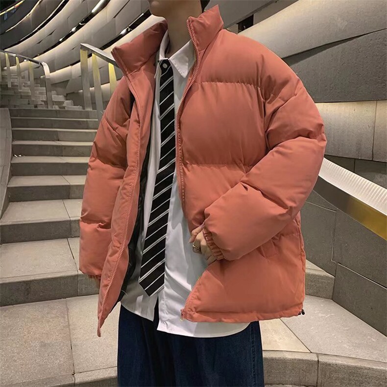 Y530冬装男士休闲棉衣外套保暖防寒面包服多色文艺棉袄青少年潮,男装棉衣,星座115A(原星座507）